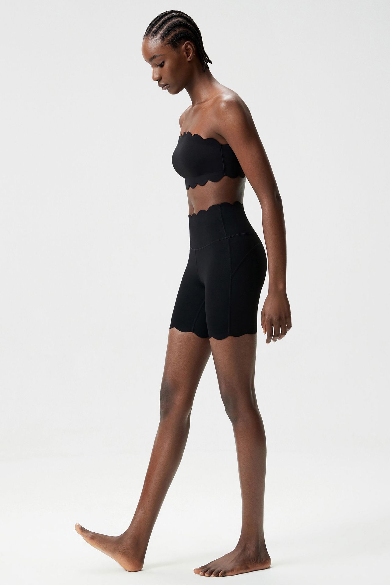 Women's Solid Yoga Gym Fitness Clothing Set Quick Dry Breathable Yoga Shorts Sports Bra Sets FGBYB608 LPH456