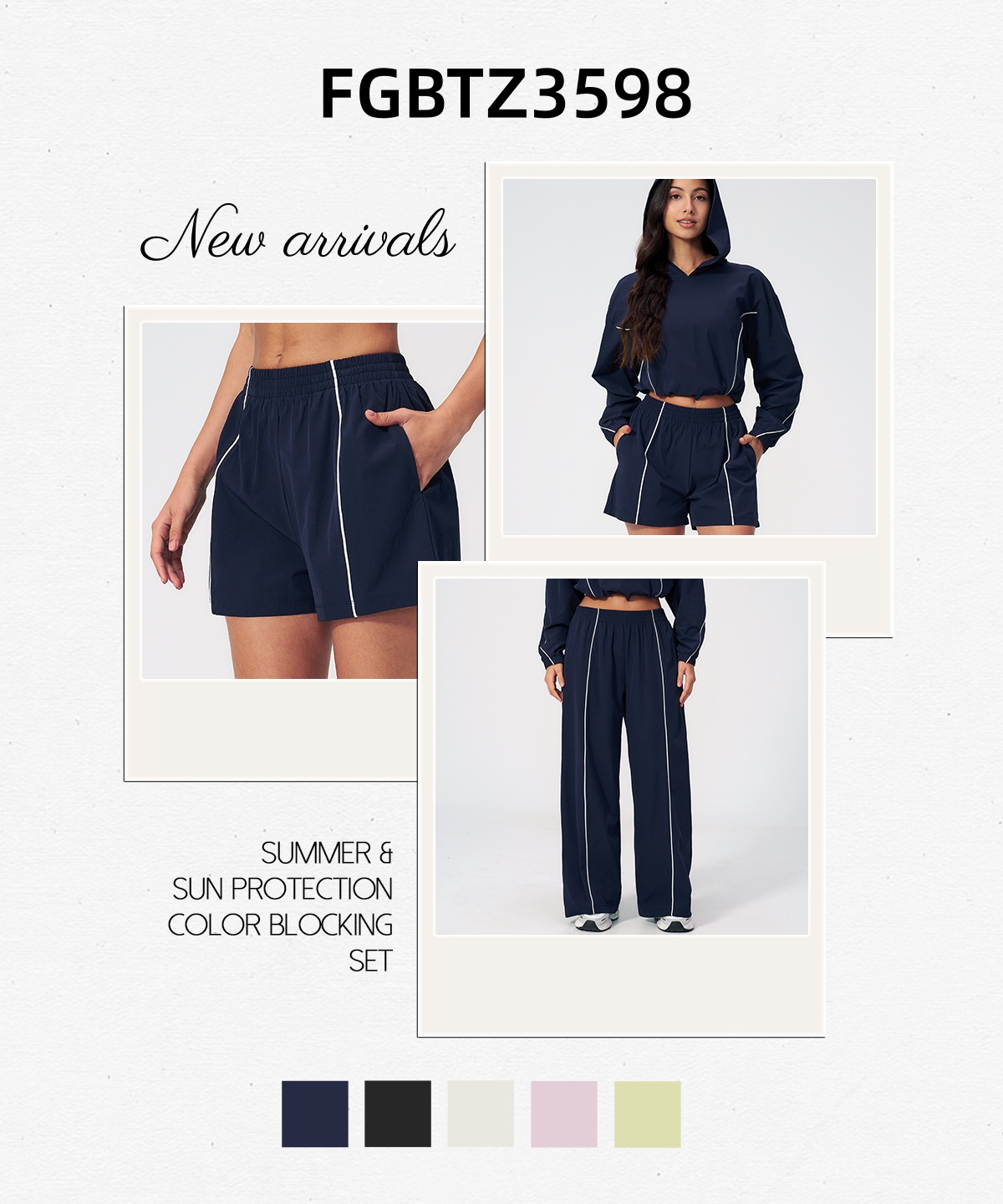 New Arrival: FGBTZ3598 Sun Protection 3-Piece Set