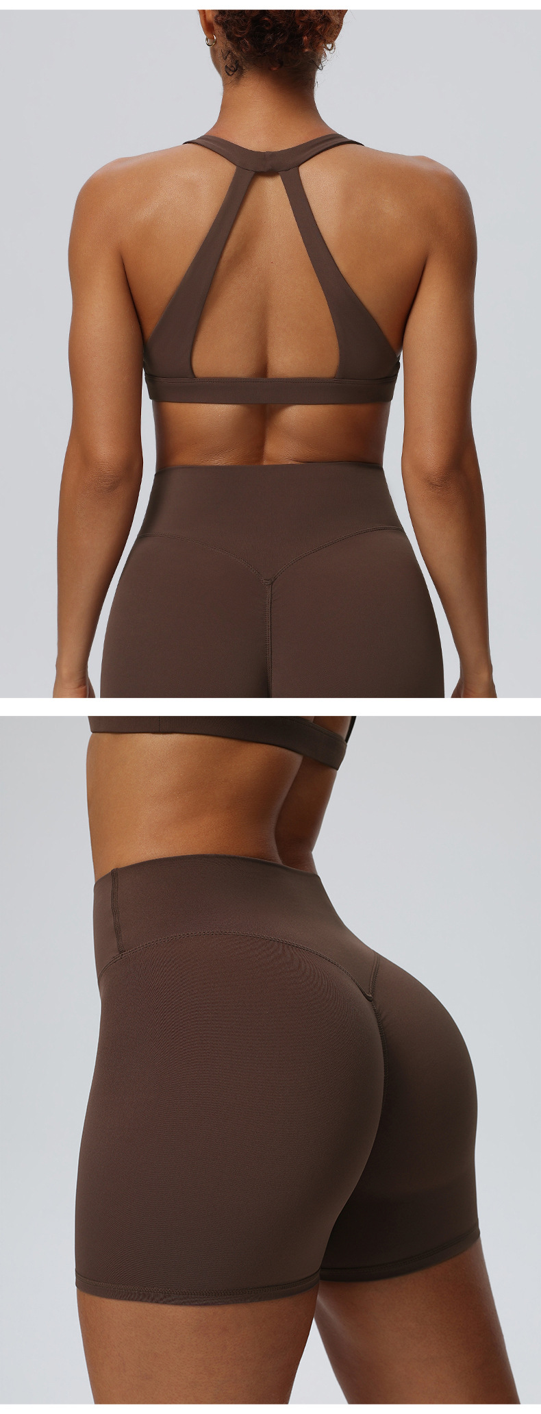 High Quality Sports Outfit Active Yoga Wear Workout Sportswear Gym Fitness Sets for Women FGB62724 62426