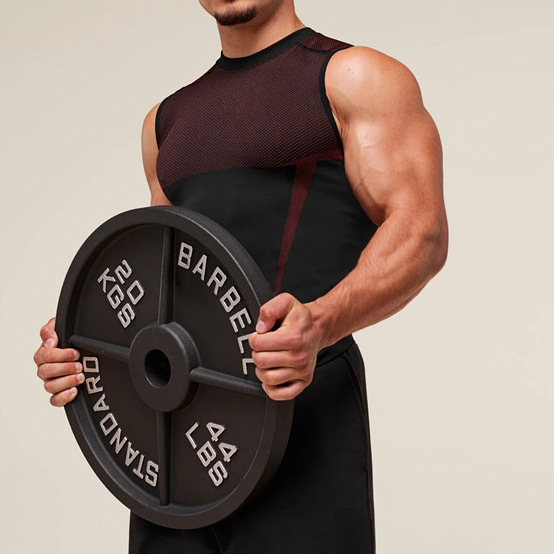 Men's Sports Vest Gym Fitness Wear Workout Tank Tops Athletic Training T-Shirts Breathable Bodybuilding Sleeveless Shirts EFGBFY-SX-BX10