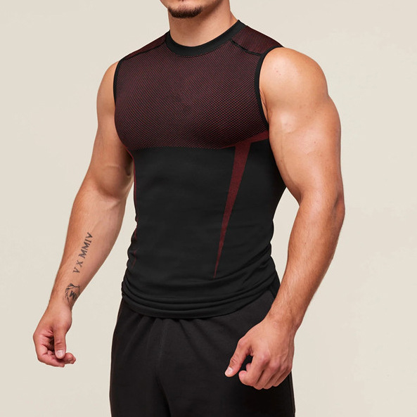 Men's Sports Vest Gym Fitness Wear Workout Tank Tops Athletic Training T-Shirts Breathable Bodybuilding Sleeveless Shirts EFGBFY-SX-BX10