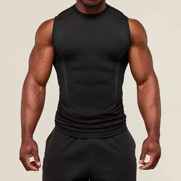 Men's Sports Vest Gym Fitness Wear Workout Tank Tops Athletic Training T-Shirts Breathable Bodybuilding Sleeveless Shirts EFGBFY-SX-BX10