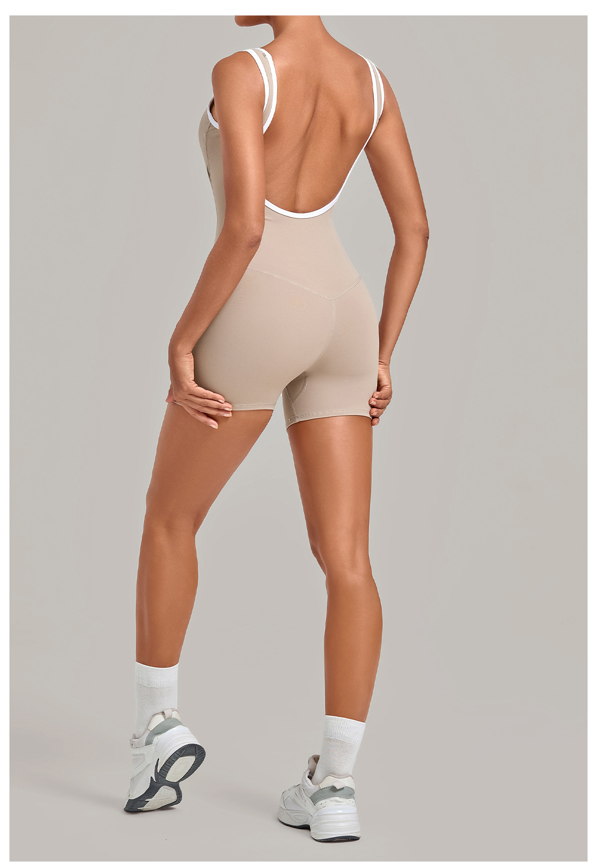 Sports Jumpsuit for Women Yoga Top Training Sports Shorts Bodysuit Jumpsuit Women FGB6377