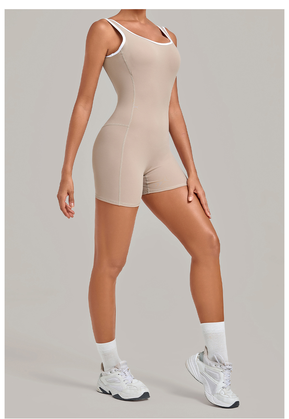 Sports Jumpsuit for Women Yoga Top Training Sports Shorts Bodysuit Jumpsuit Women FGB6377