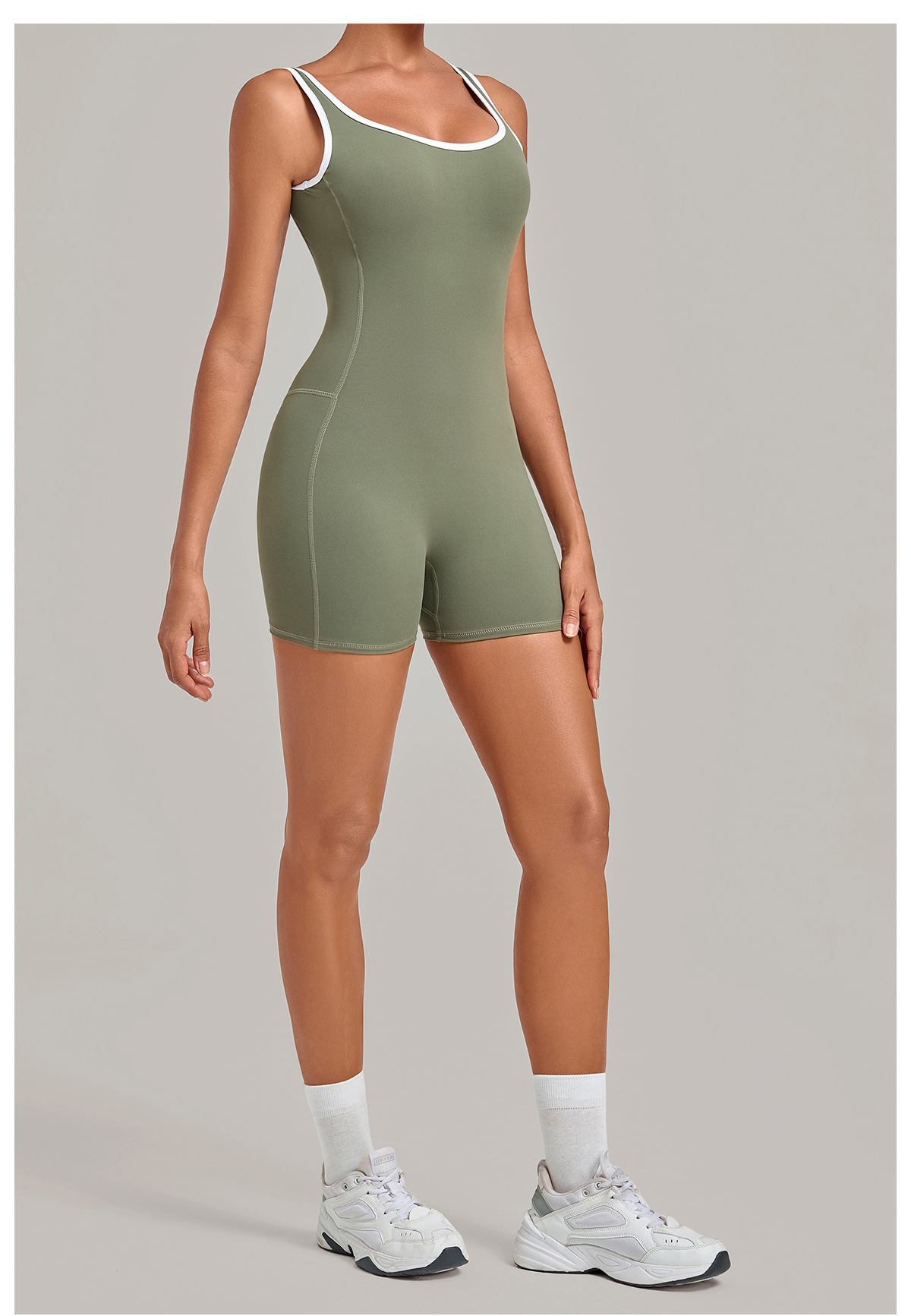 Sports Jumpsuit for Women Yoga Top Training Sports Shorts Bodysuit Jumpsuit Women FGB6377