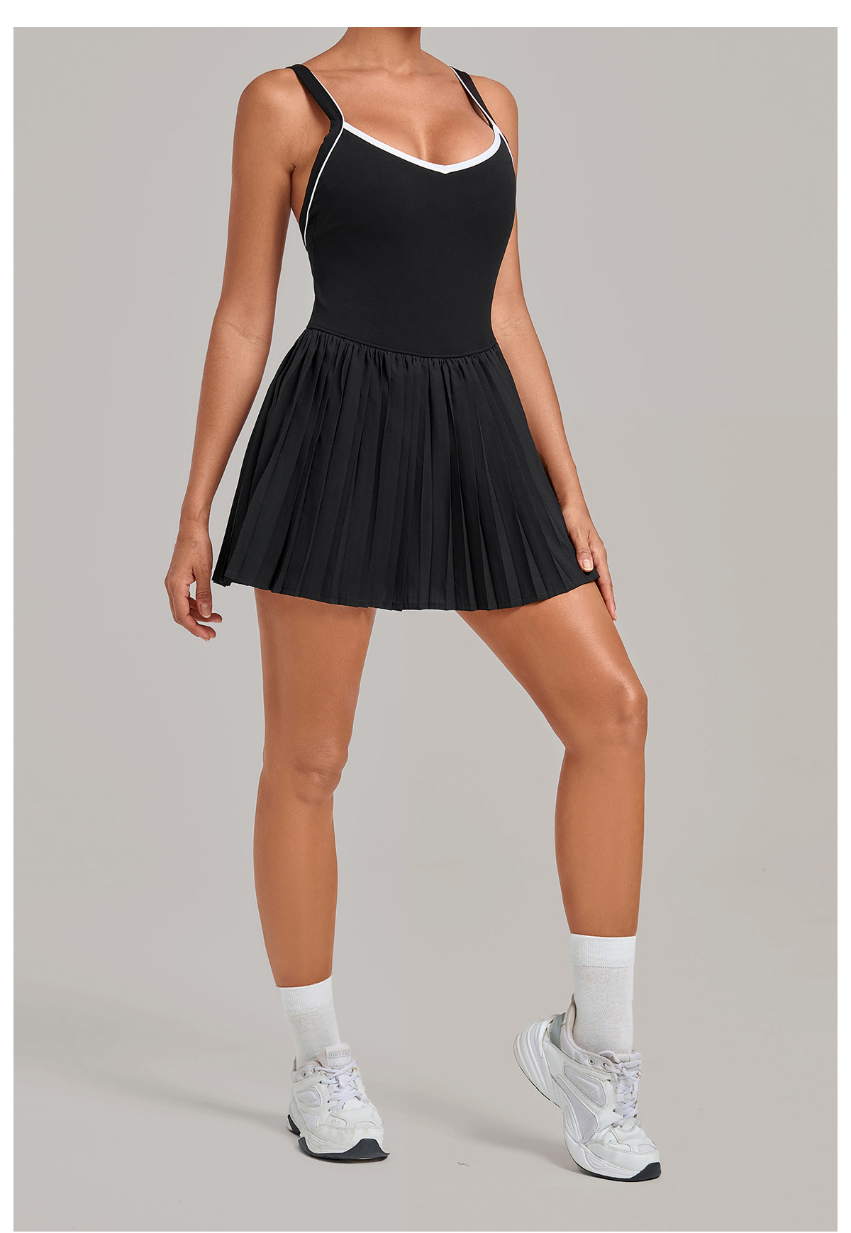 Lightweight Breathable Sexy Outdoor Tennis Golf Skirts Sports Dresses for Women FGB69272