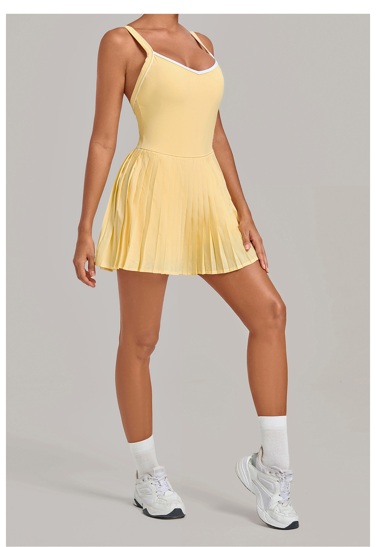 Lightweight Breathable Sexy Outdoor Tennis Golf Skirts Sports Dresses for Women FGB69272