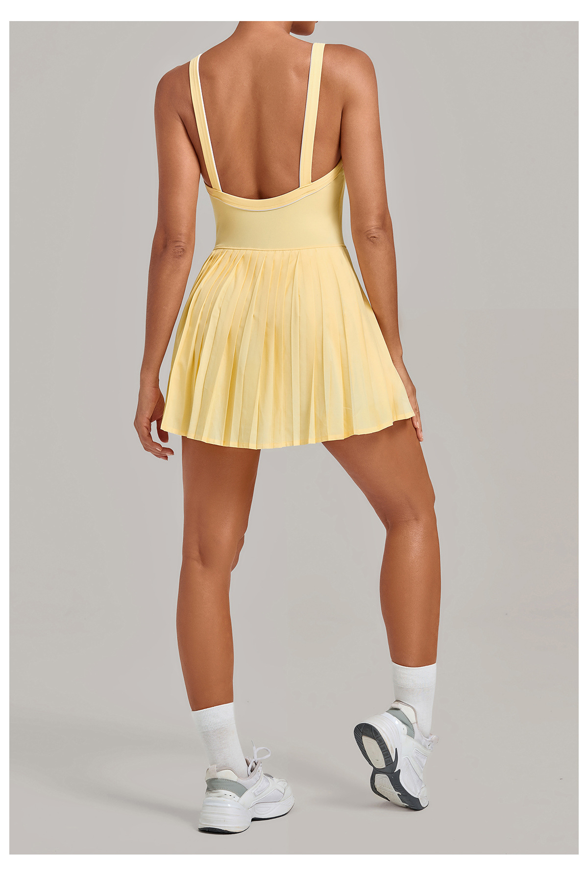 Lightweight Breathable Sexy Outdoor Tennis Golf Skirts Sports Dresses for Women FGB69272