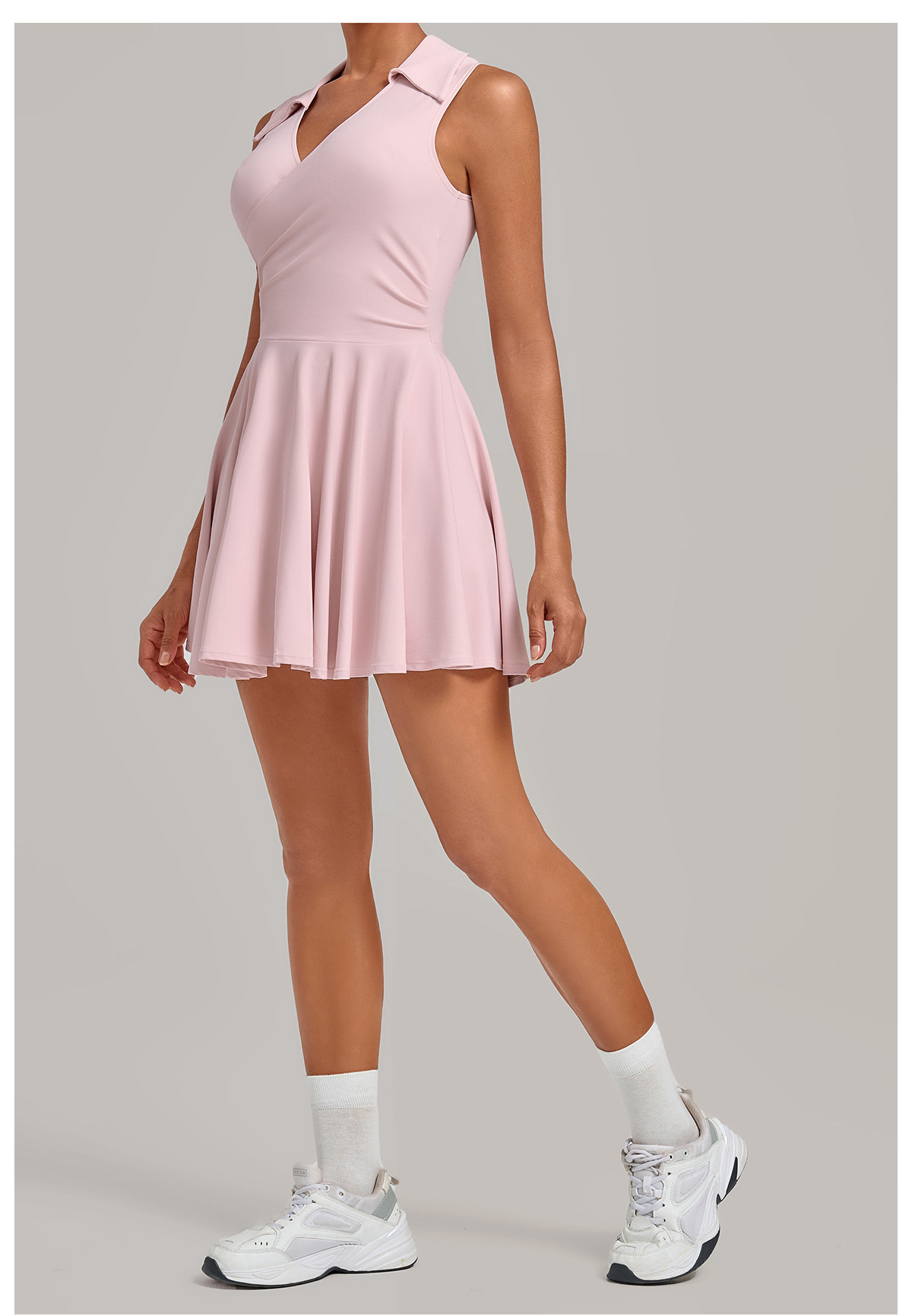 Tennis Skirt Athletic Training Clothes One Piece Sports Wear for Women FGB86770