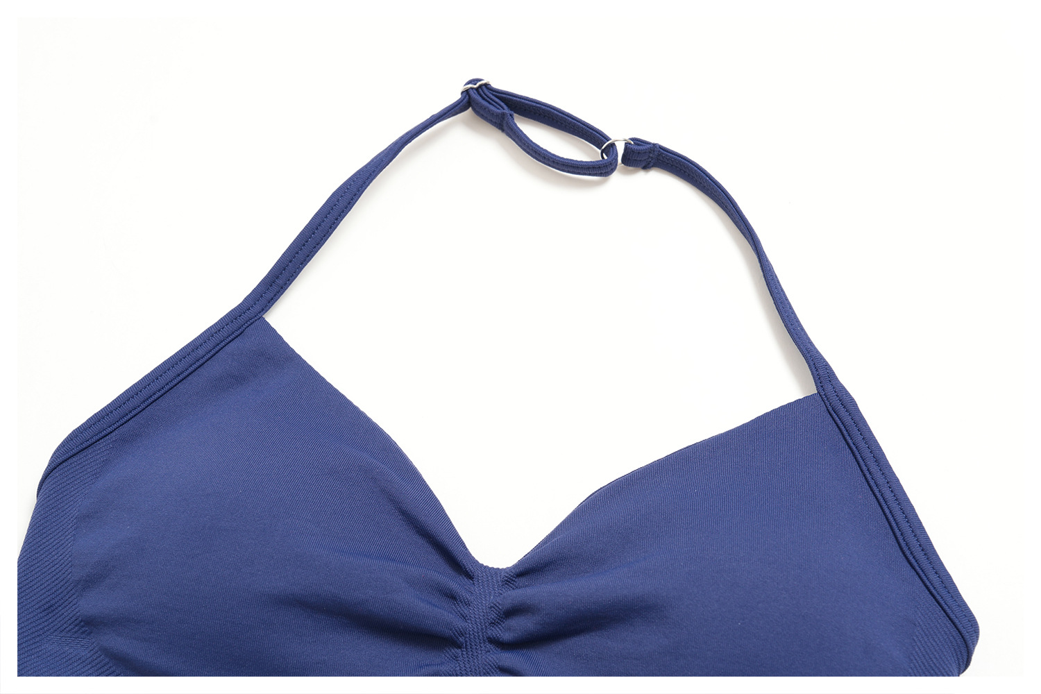 Quick Drying Yoga Shorts Halterneck Vest Cross Back Sling Bras Seamless Leggings for Women 7 Piece Set FGBTZ4535