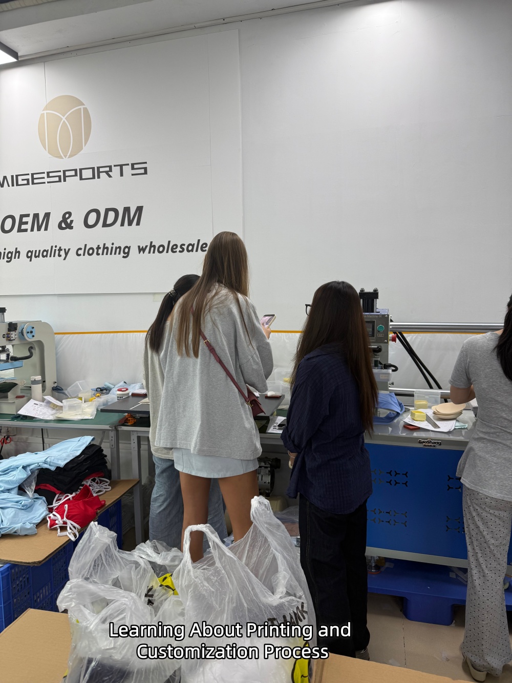 UAE Client Visits MIGE Sports to Explore Professional Sportswear Supplier Services