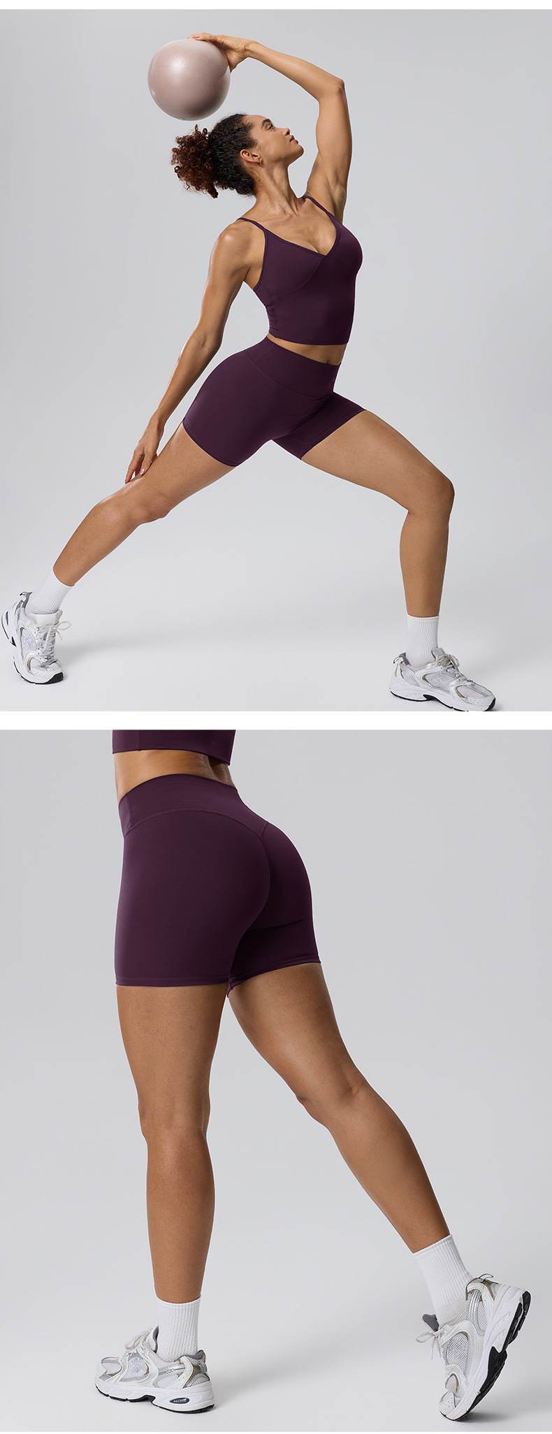 Gym Fitness Yoga Set Singlets Shorts Women Quick Dry Outdoor Running Sportswear FGB62128 62428