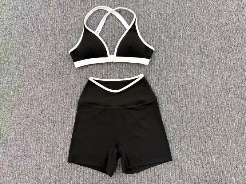 Women's Yoga Set Gym Shorts