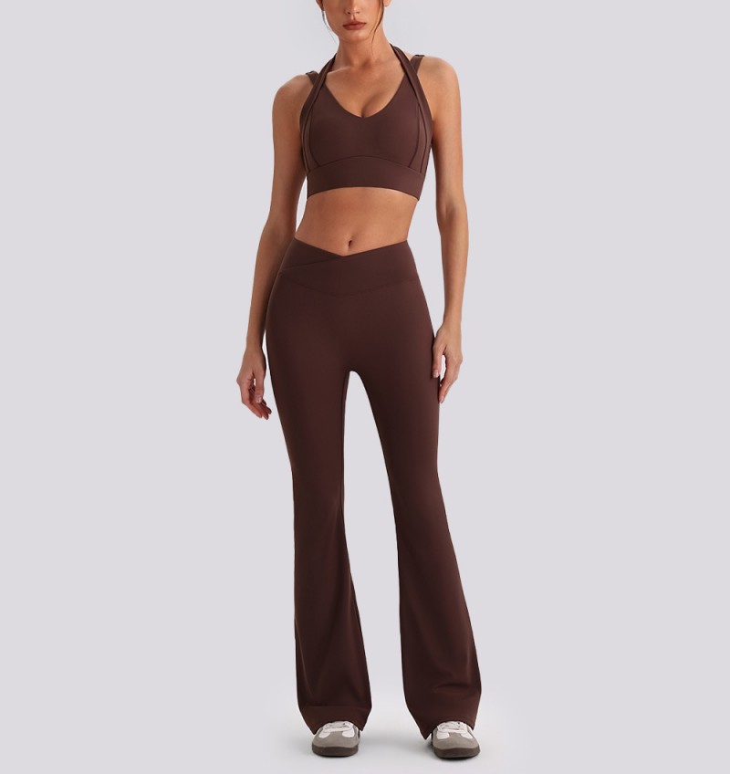 Gym Clothing Active Wear Yoga Set Bra Jackets Tight Fitting Short Top Casual Fitness Suit Women Yoga Sets FGBYW610 YW612 KW473