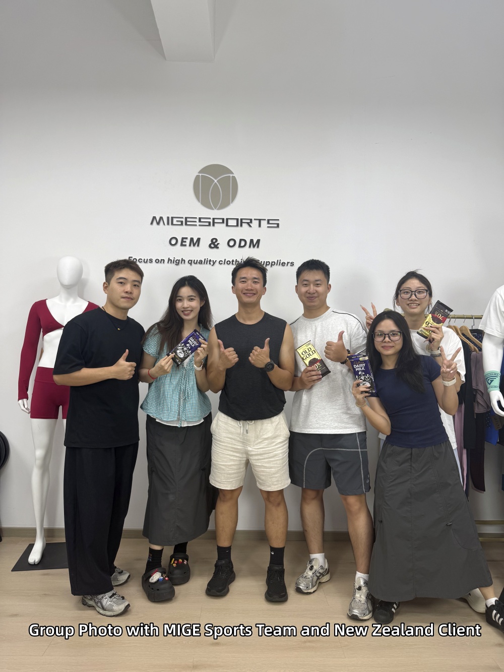 New Zealand Client Visits MIGE Sports for Sportswear Collaboration