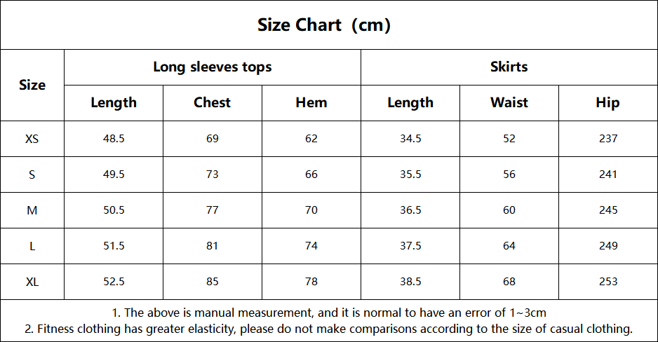 Women Sports Long Sleeve Tennis Skirts Two Pieces Sets Fitness Yoga Wear Set FGBKD255WCT304 KD235WCQ213