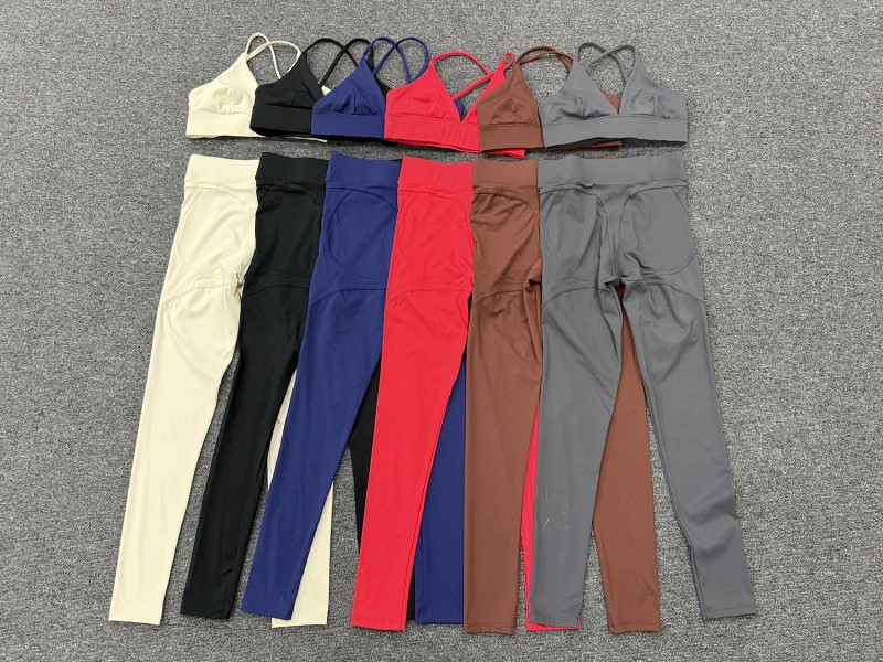 Fitness Clothing Yoga Wear Set Women Sportswear 2 Two Pieces Yoga Suit Gym Fitness Sets FGB1358 08101