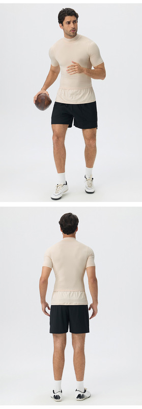 Short-sleeve Mens Sports Training Shirt Breathable Quick-drying Dry Fit T-shirts for Men EFGBYEL-61205