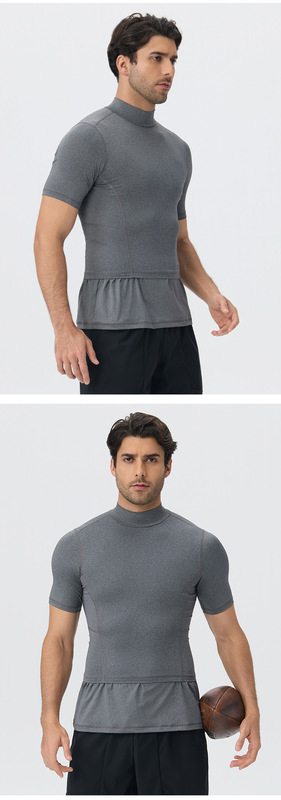 Short-sleeve Mens Sports Training Shirt Breathable Quick-drying Dry Fit T-shirts for Men EFGBYEL-61205