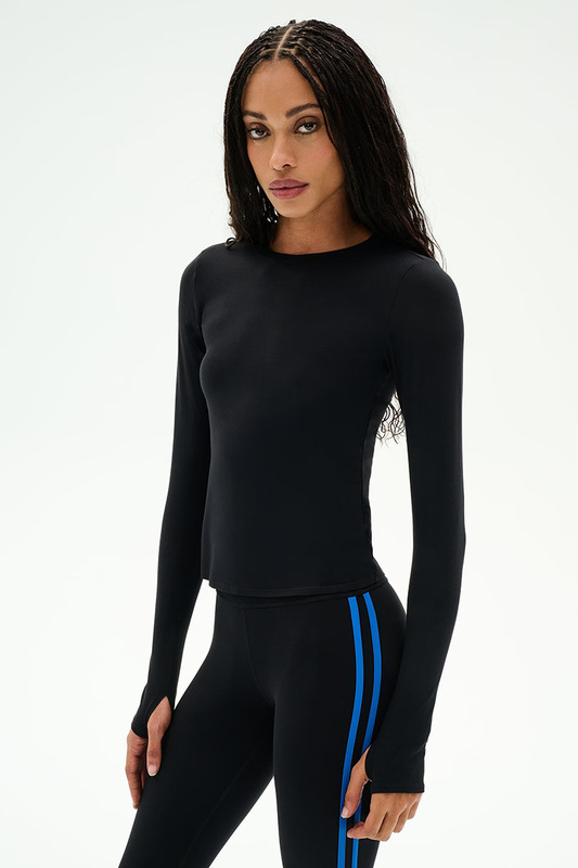 Women's Long-Sleeve Yoga Top for Running Sports Fitness