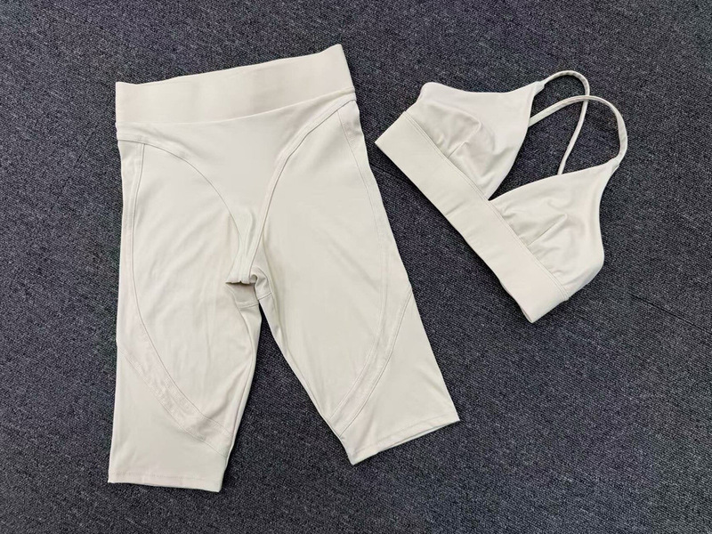 Comfortable Fitness Sexy Backless Set Breathable Yoga Bra Leggings Elastic Waist Woman Yoga Sets FGBQS1358 3729