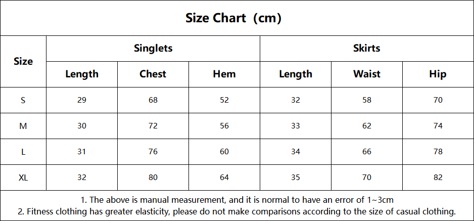 Quick Dry Skirts and Tank Tops Set Casual Sports Workout Fitness Tennis Wear 2 Piece Outfit for Women FGBQS7710 8181