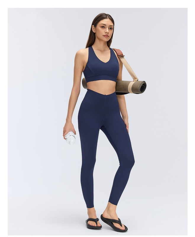 Yoga Sports Bras for Women Breathable Support Lightweight Spandex Padded Bra FGBD26074