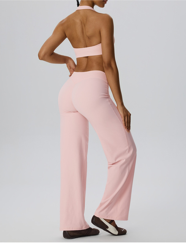 High Stretch Fabric Yoga Set for Women Form-Fitting Breathable Quick-Dry Workout Set Gym FGBYEL62768 62345