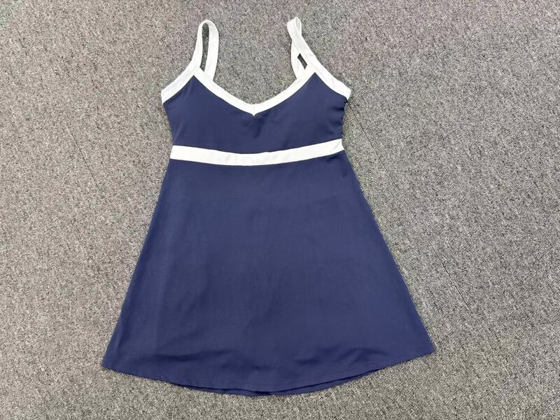 Ladies Tennis Dress Women Sportswear Golf Girls Tennis Dress With Shorts Tennis Wear Dress FGBQS3591