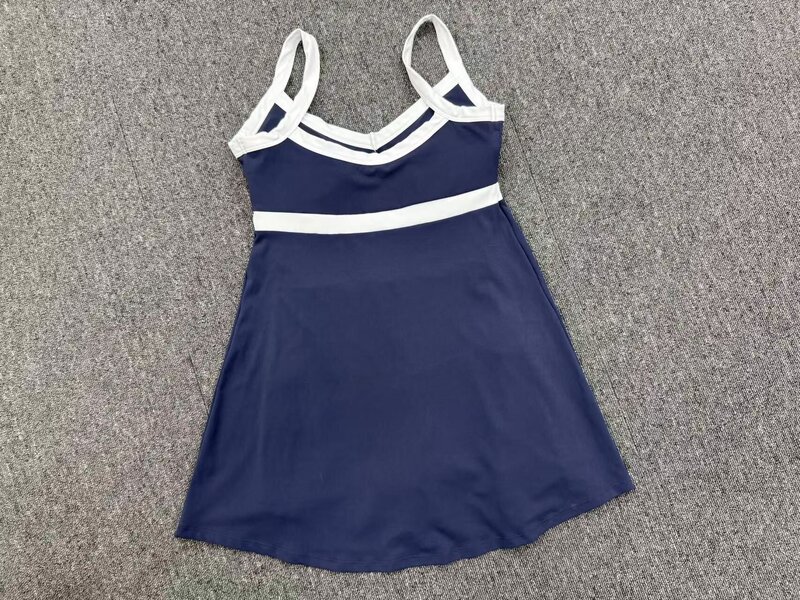 Ladies Tennis Dress Women Sportswear Golf Girls Tennis Dress With Shorts Tennis Wear Dress FGBQS3591