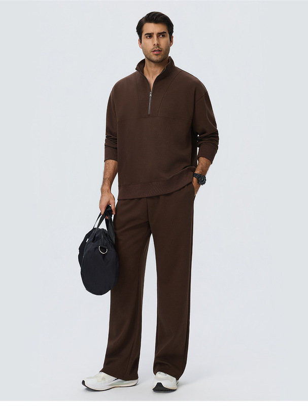 Men's Casual Solid Sweatsuit Set Wholesale Apparel Sportswear EFGBYEL-61531 61301