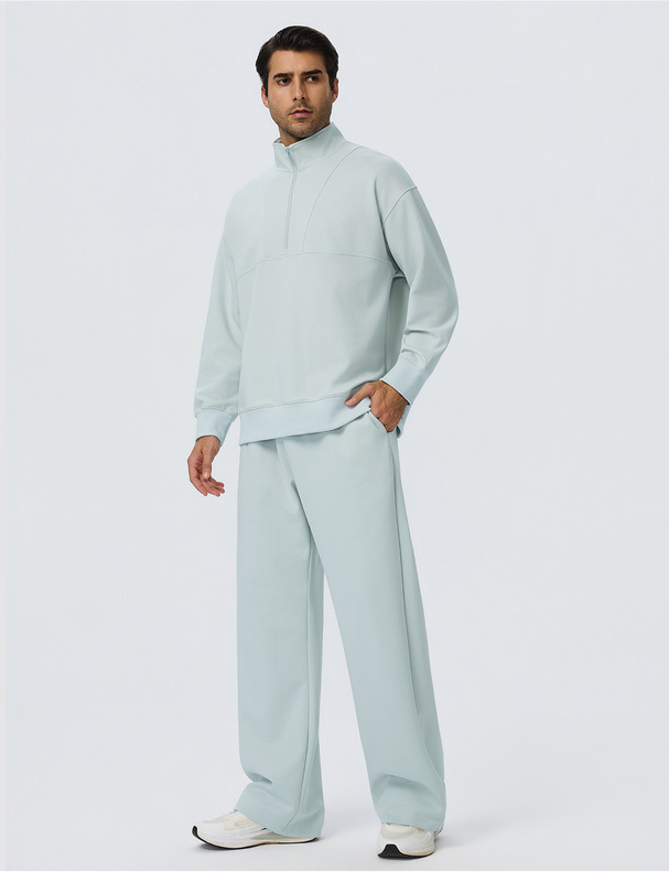 Men's Casual Solid Sweatsuit Set Wholesale Apparel Sportswear EFGBYEL-61531 61301