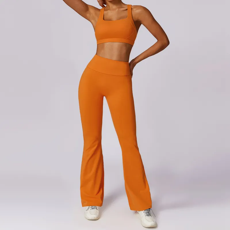 Women's 2-Piece Yoga Set: Sports Bra and Shorts FGBTZ8047