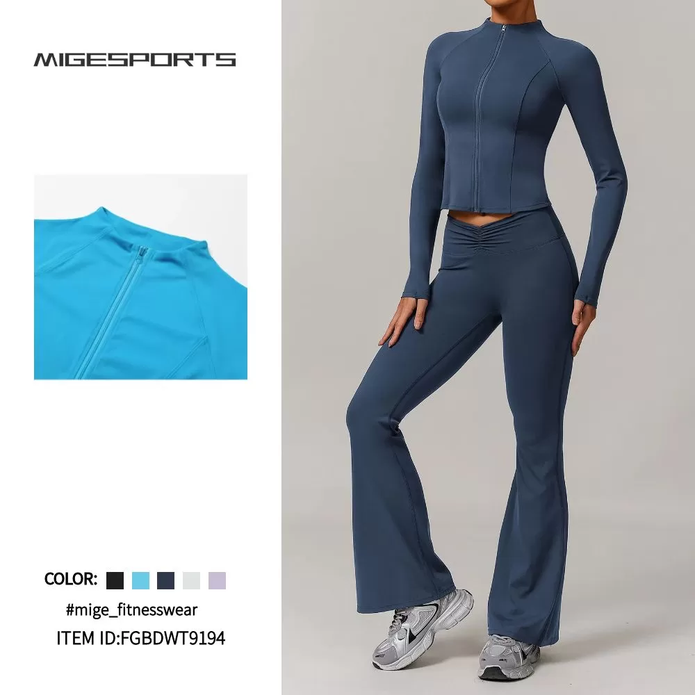 Women's Yoga Top Fitness Sports Jacket FGBDWT9141