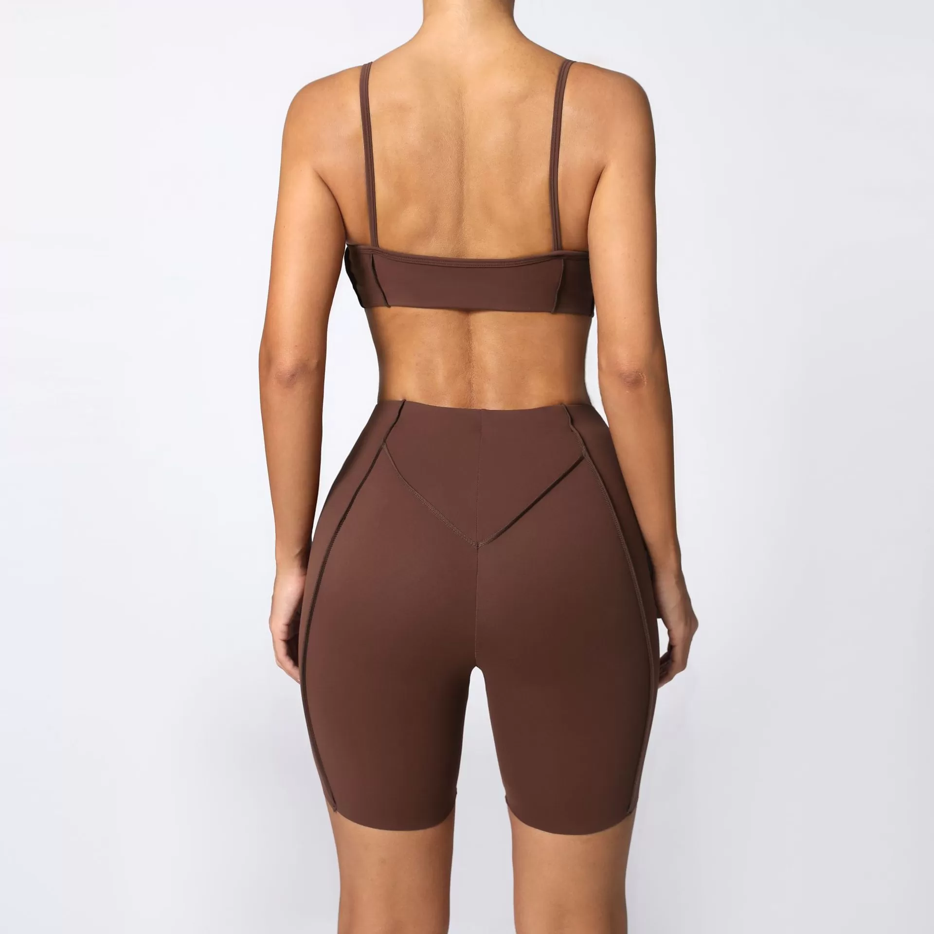 Sports Bra And High Waist Shorts 2 Piece Yoga set for Women FGB86040+26080