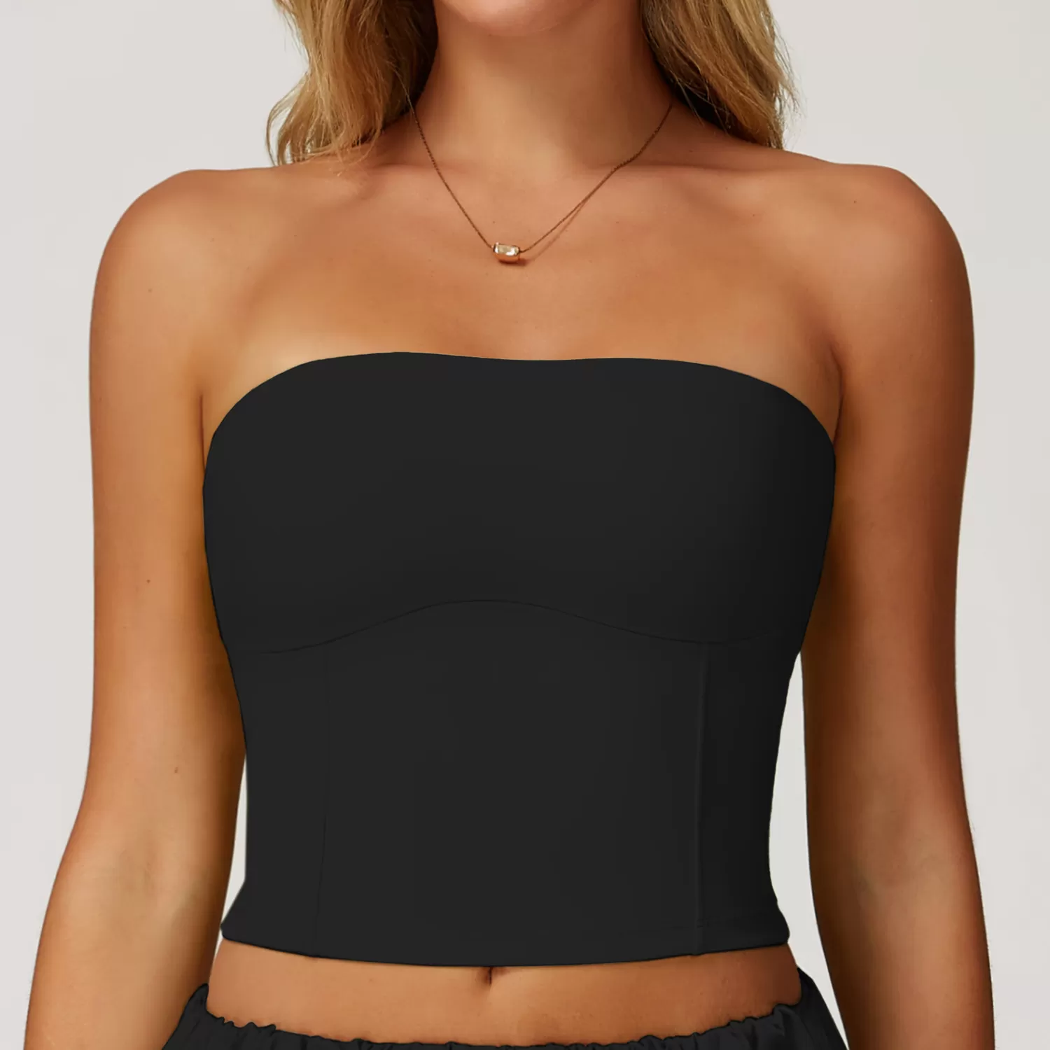 One-Piece Sports Bra Gym Fitness Tube Tops Yoga Vest FGBEBX2000
