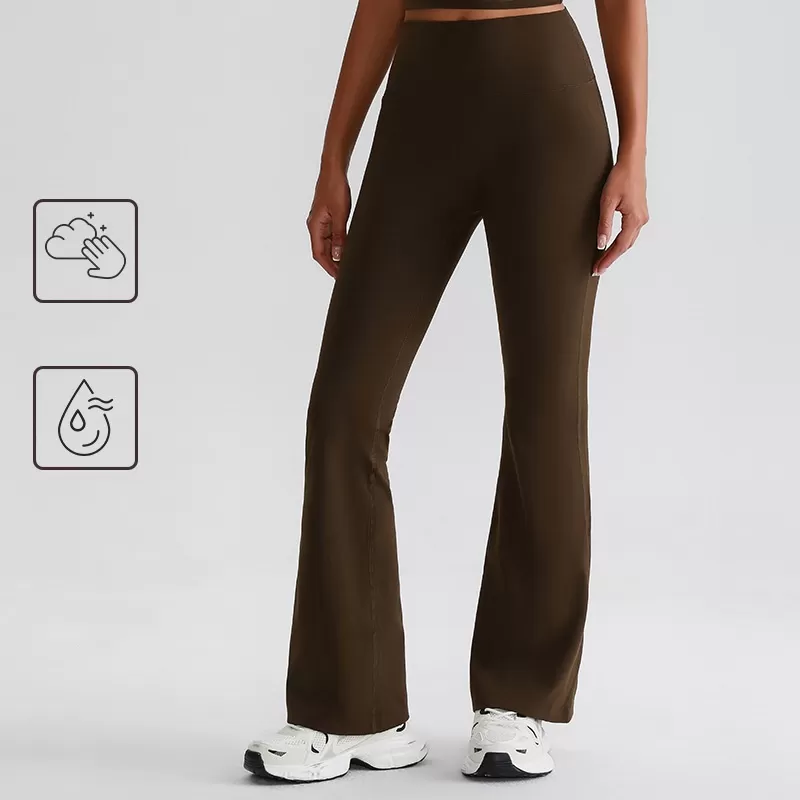High Quality Athletic Fitness Yoga Flare Pants  FGB8006