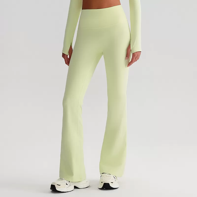 High Quality Athletic Fitness Yoga Flare Pants  FGB8006