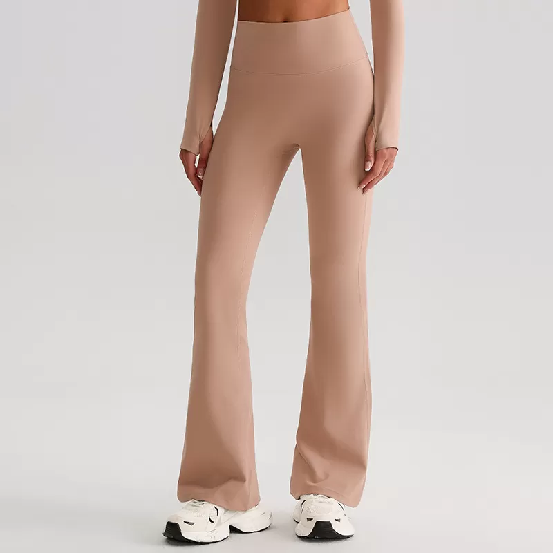 High Quality Athletic Fitness Yoga Flare Pants  FGB8006
