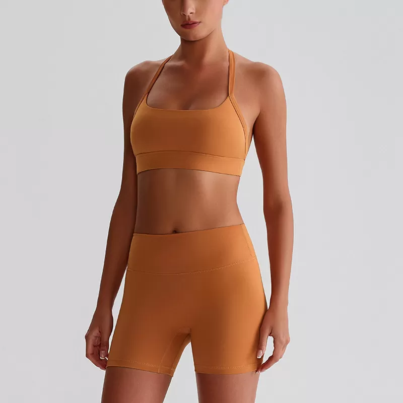 New Buttery Soft Four Way Stretchy Slim Fit Sports Yoga Set  FGBTZ0320
