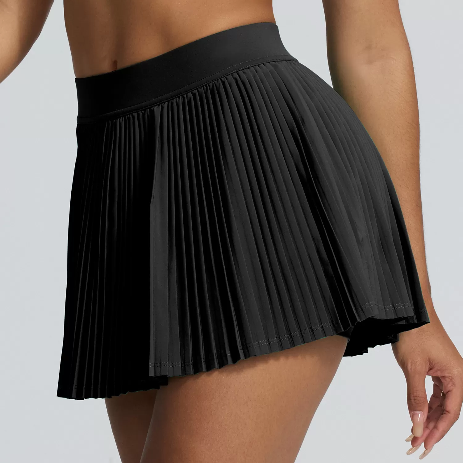 Woman's High Elasticity Pleated Tennis Wear Golf Skirt FGB2002