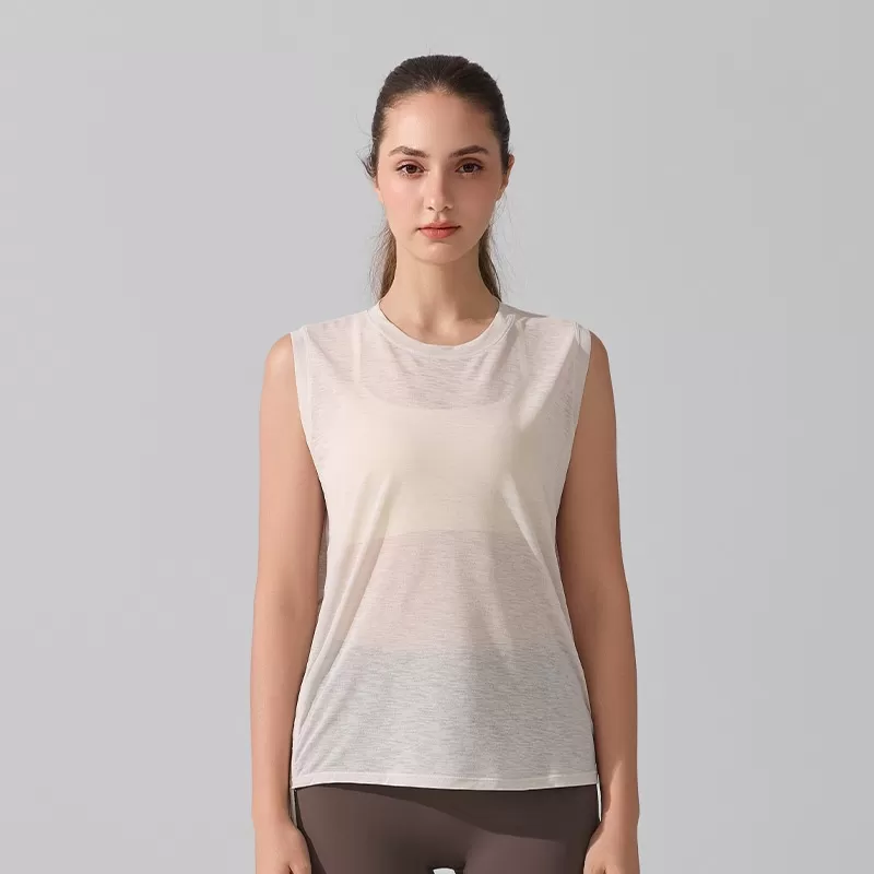 Women's Workout Sleeveless Gym Fitness Breathable Quick Drying Yoga Vest FGBYB395