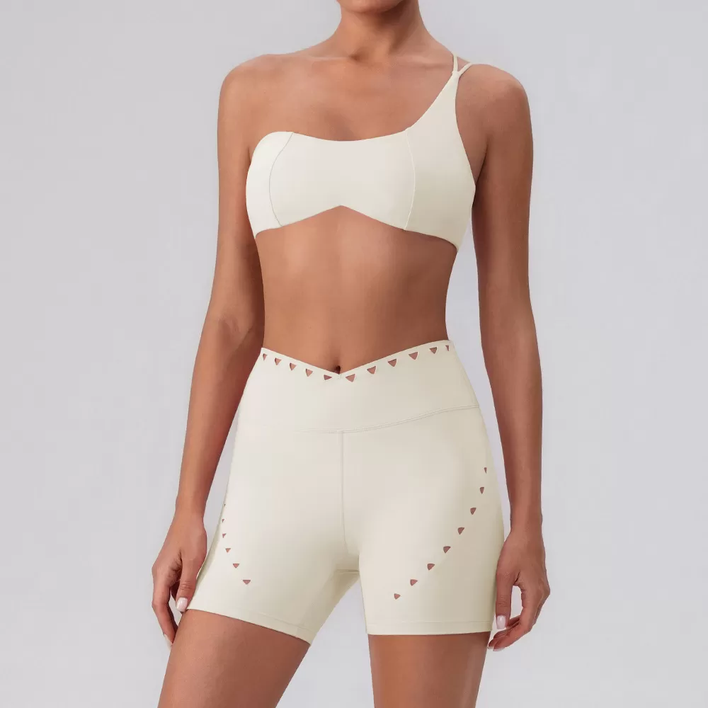 Women's Workout Suit With Sports Bra Shorts Leggings Yoga Sets  FGBYW548+KW423-YW548+KW425