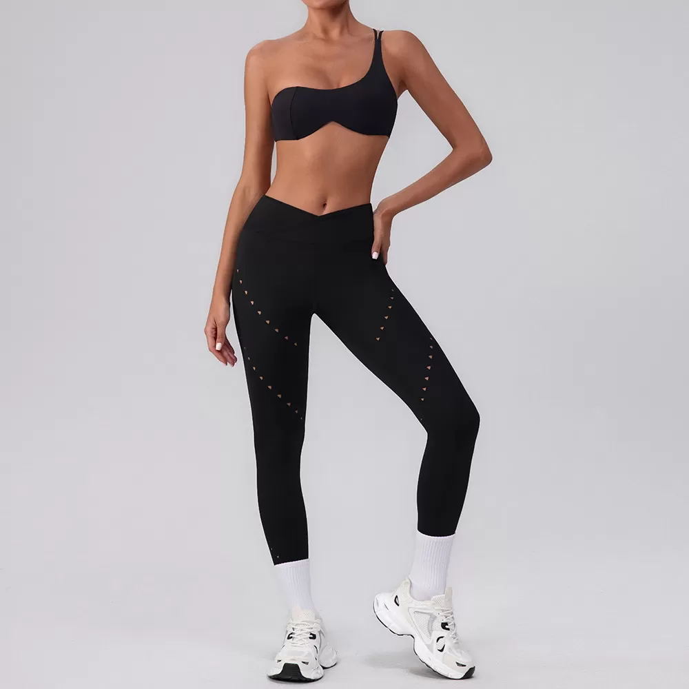 Women's Workout Suit With Sports Bra Shorts Leggings Yoga Sets  FGBYW548+KW423-YW548+KW425