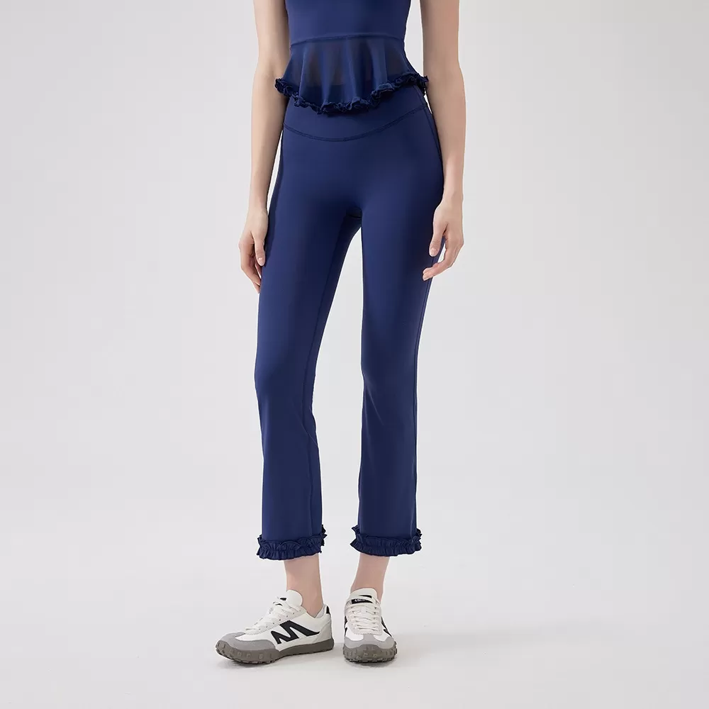 Women's Yoga Leggings With Lace FGBCK3275