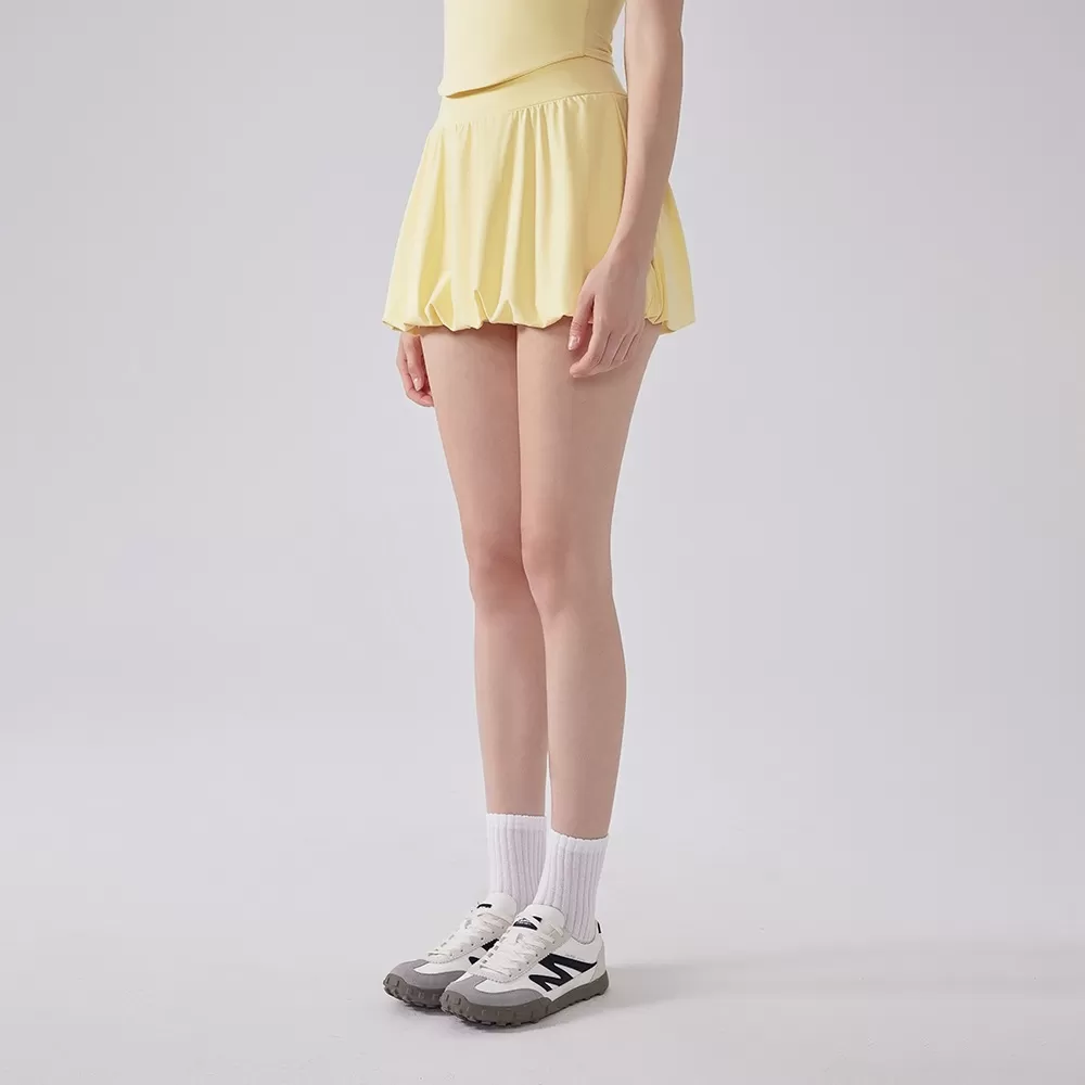 Women Sports Wear High Waist Hip Lift Pleated Tennis Skirt FGBDQ5515
