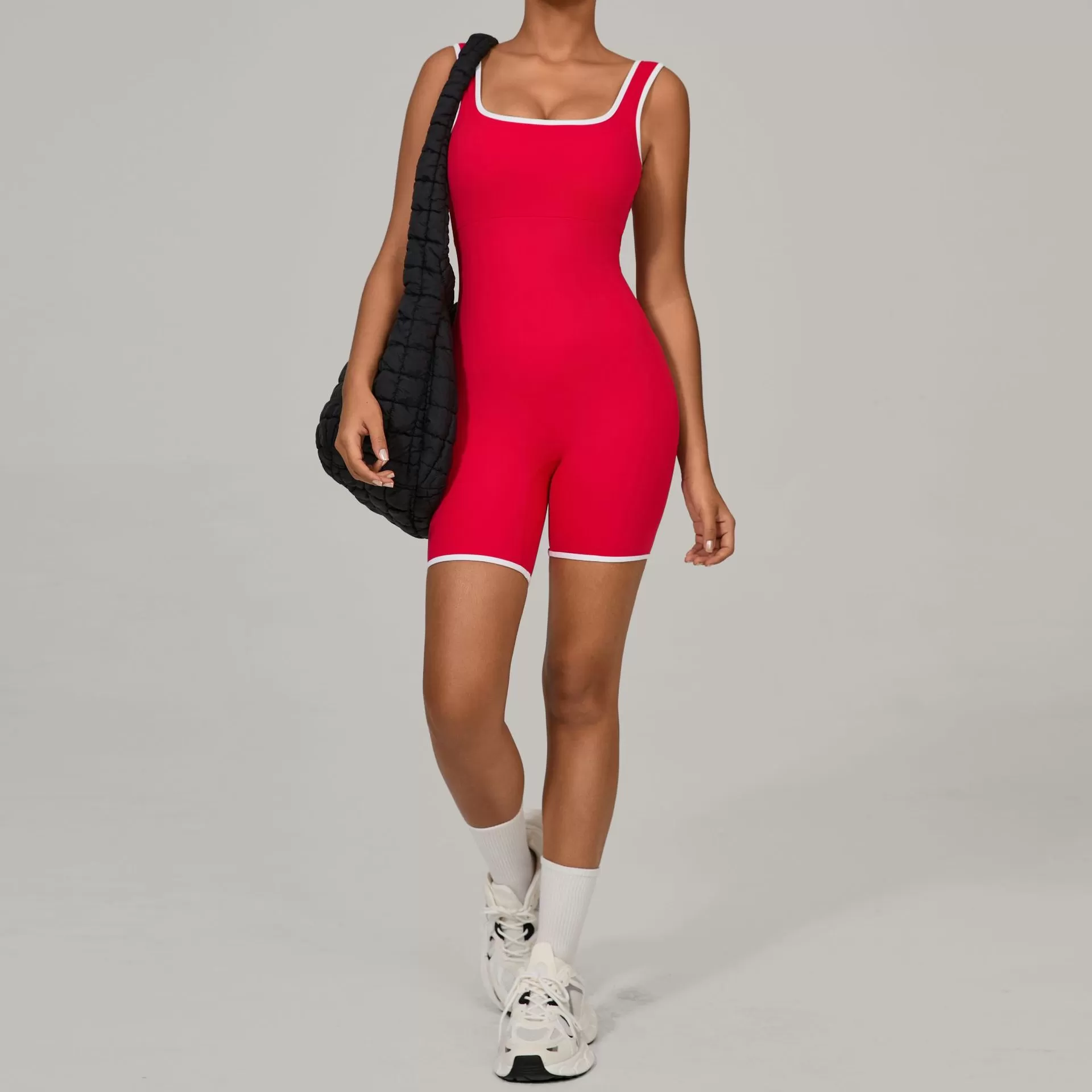 Women's Bodysuits Shorts Backless One Piece Jumpsuits FGB5506