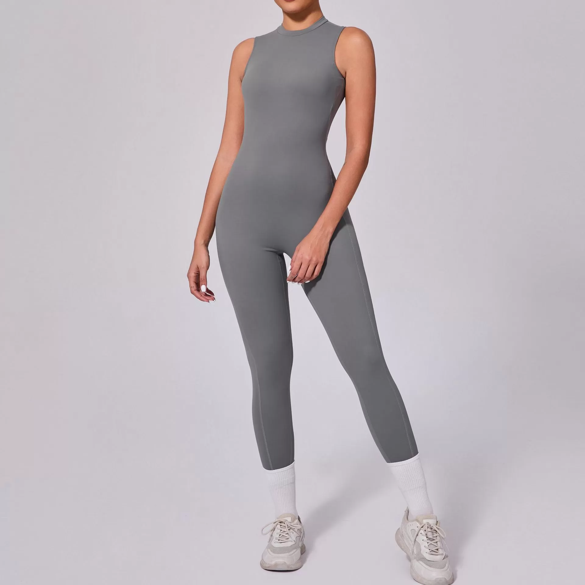 Women's Buttery-Soft Sportswear One-piece Jumpsuit  FGBYL1210
