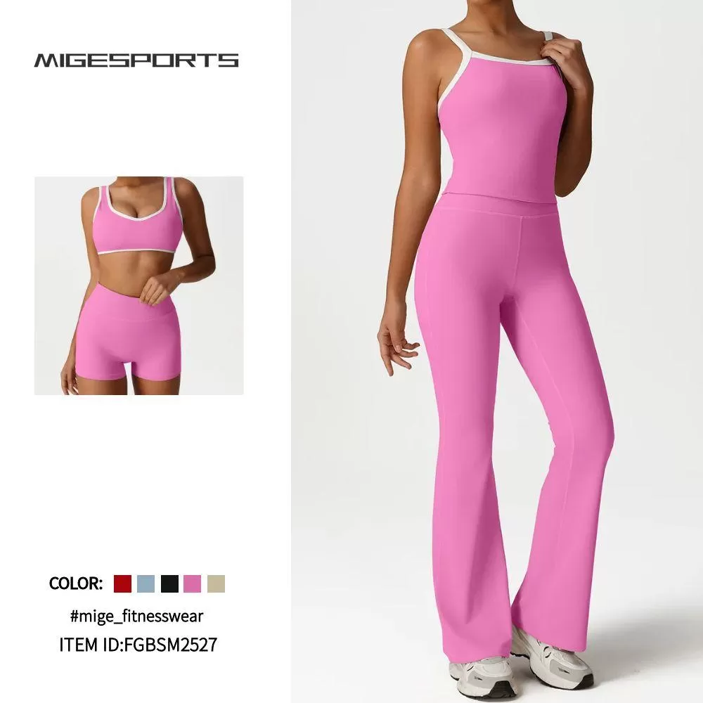 5 Piece Set Fitness Clothing Sportswear Gym Set FGBSM2527