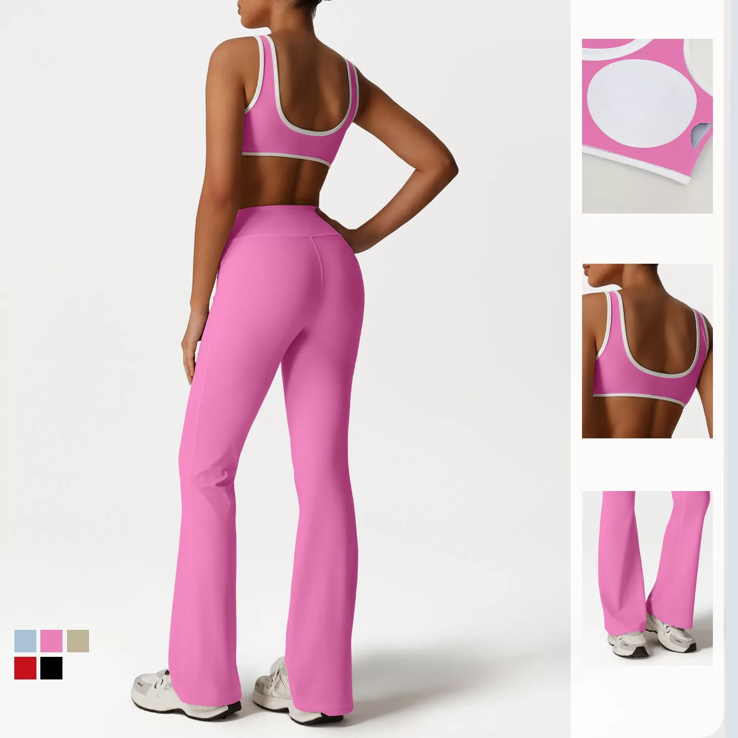 5 Piece Set Fitness Clothing Sportswear Gym Set FGBSM2527